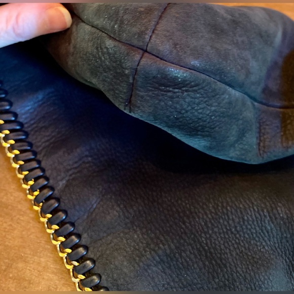 💥ANTONIO MELANI SUEDE LEATHER Fold-over Crossbody Bag💥 - Picture 13 of 16